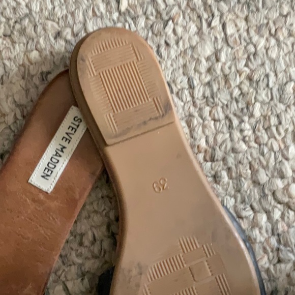 Steve Madden sandles slippers bow tie - Picture 2 of 3